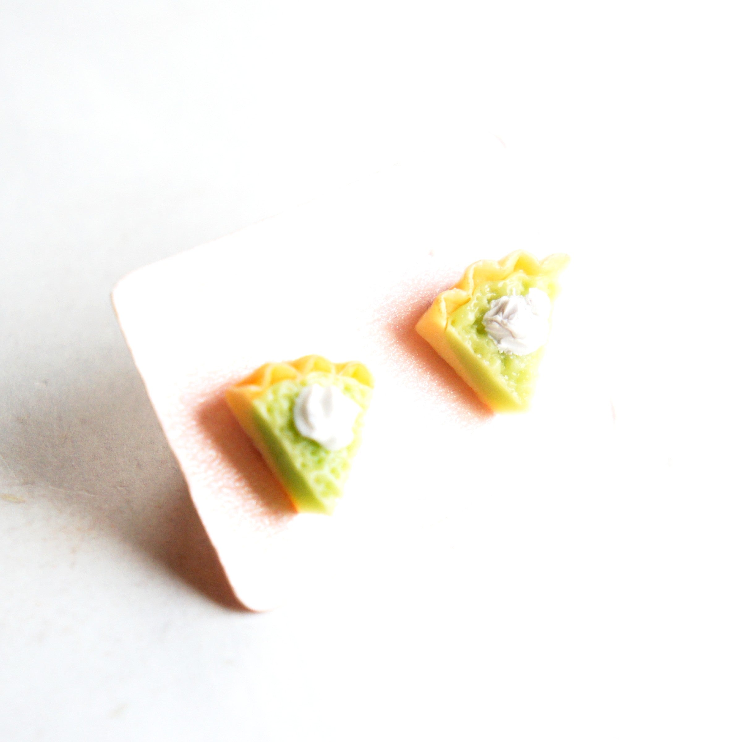 Key Lime Pie Stud Earrings - Jillicious charms and accessories