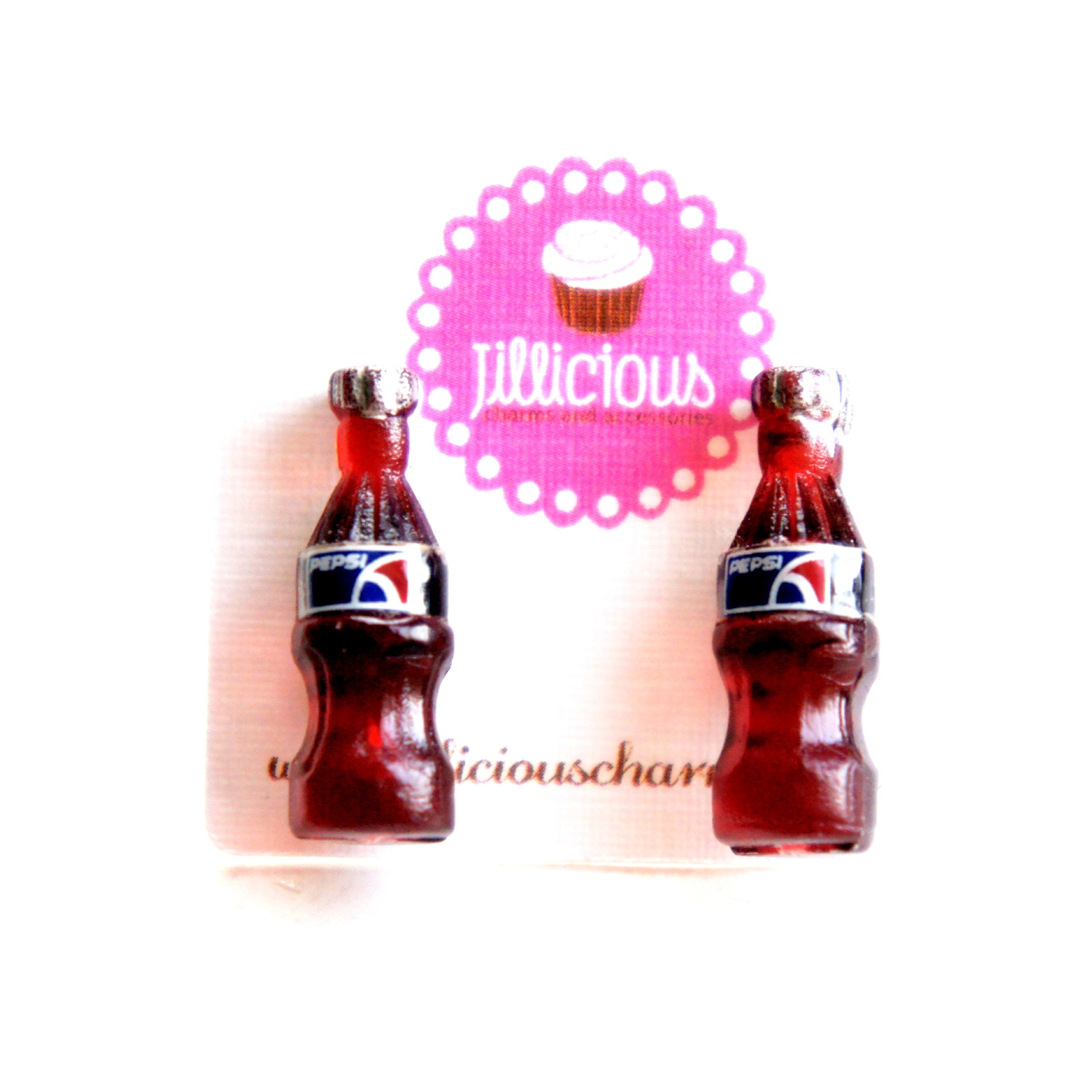 Soda Bottle Earrings - Jillicious charms and accessories