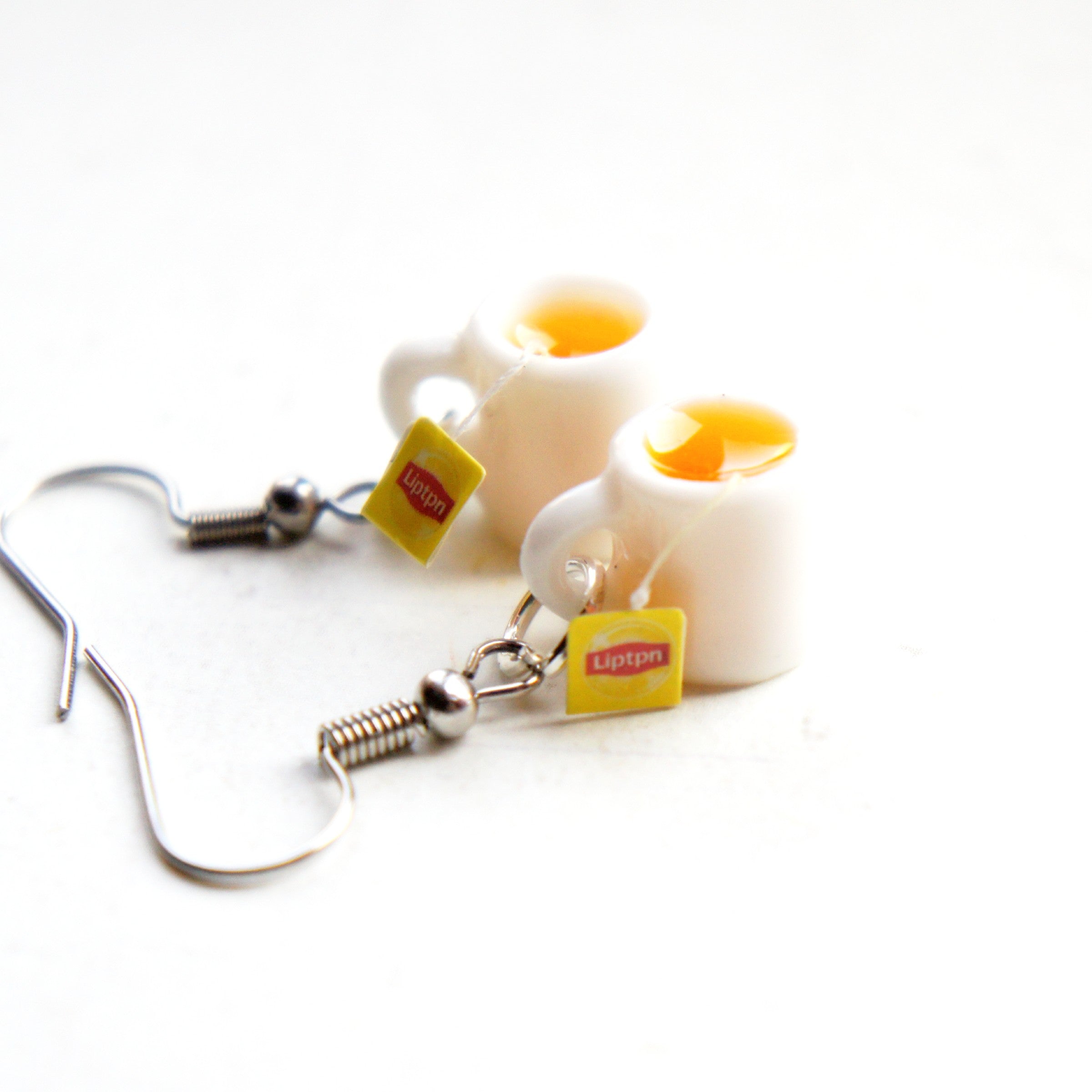 Lipton Tea Earrings - Jillicious charms and accessories