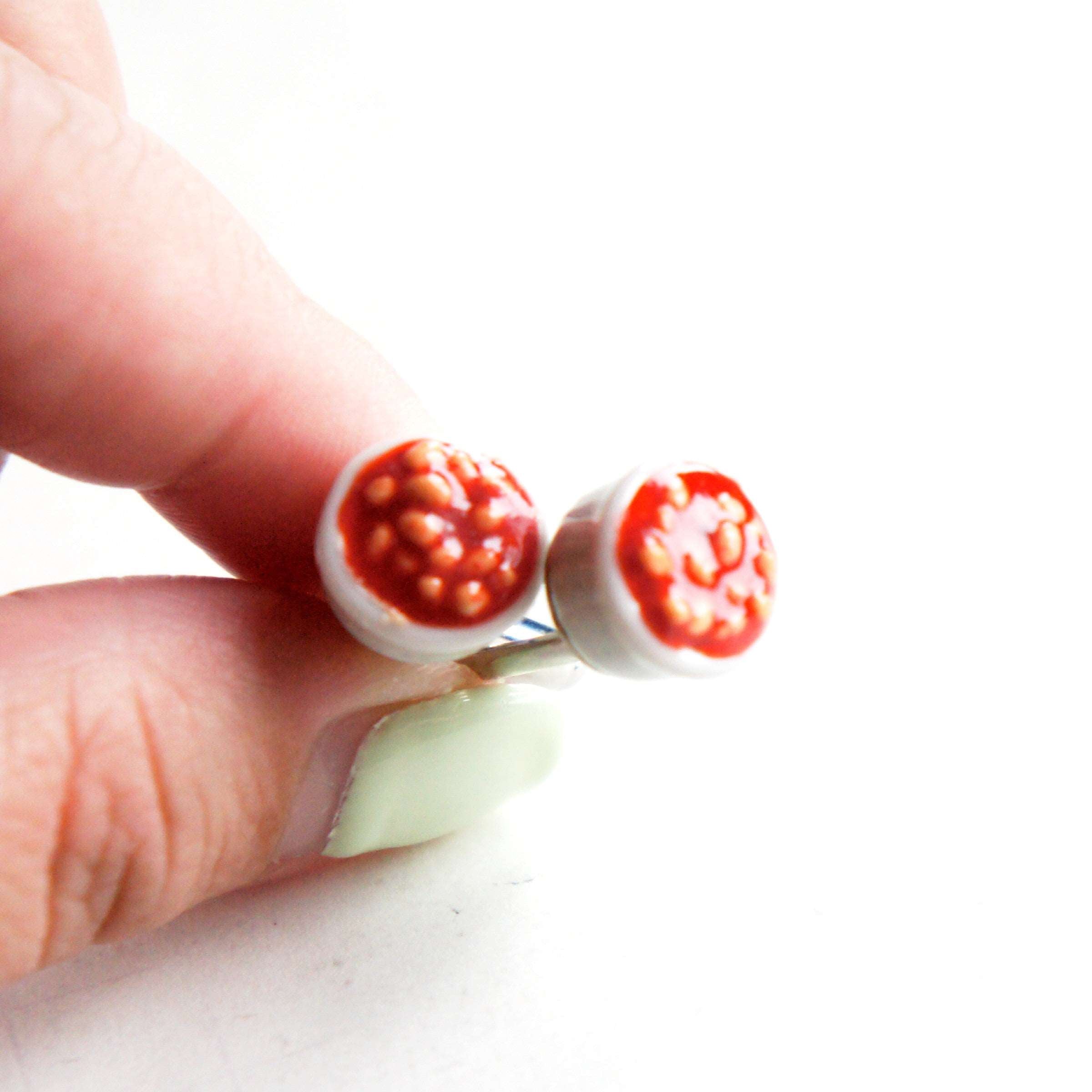 Baked Beans Cuff Links - Jillicious charms and accessories