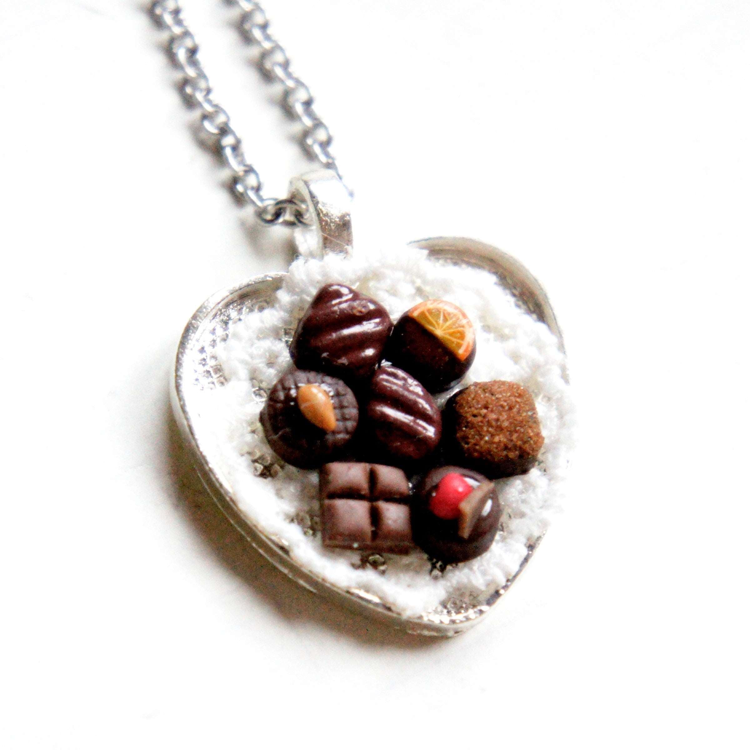 Chocolate Truffles Necklace - Jillicious charms and accessories