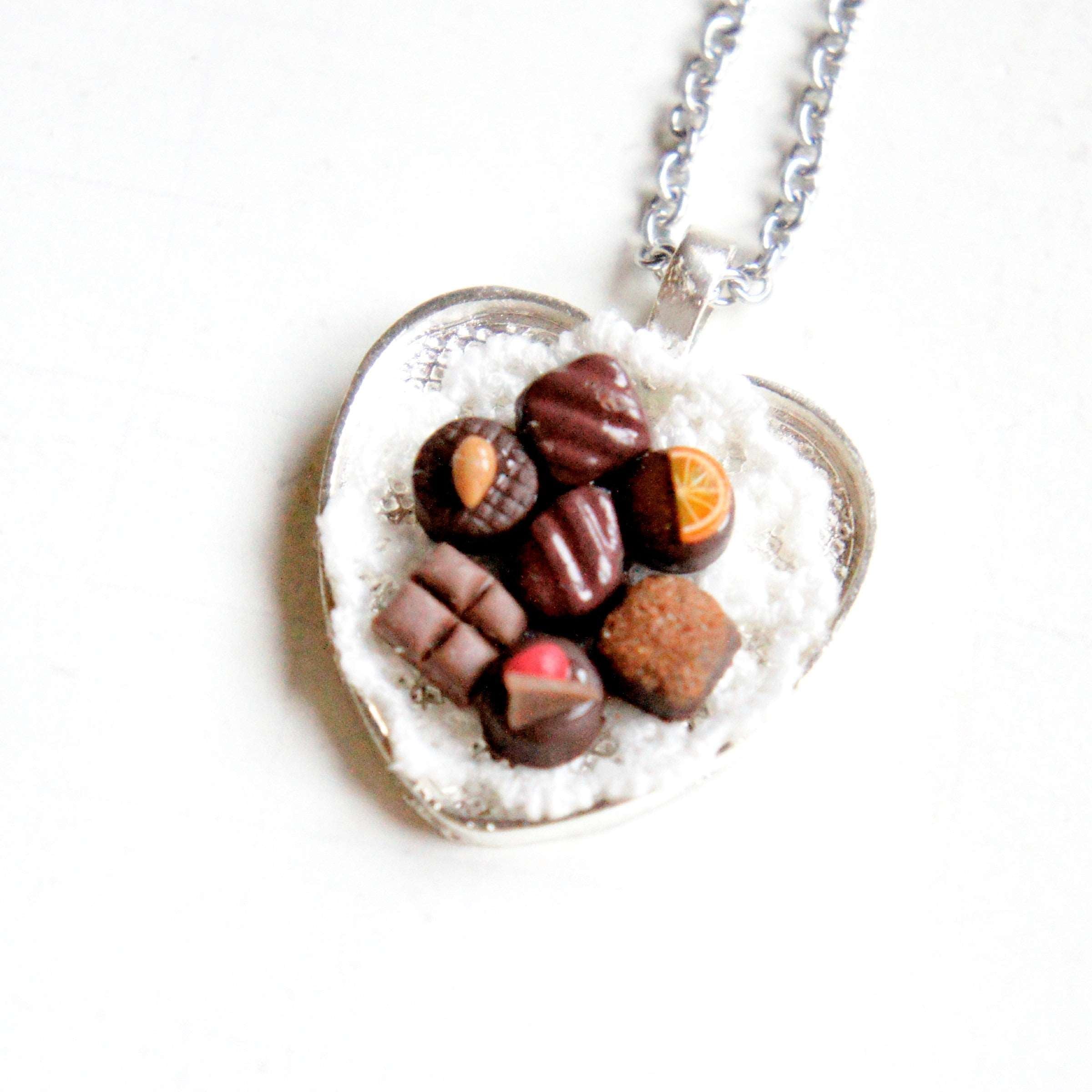 Chocolate Truffles Necklace - Jillicious charms and accessories