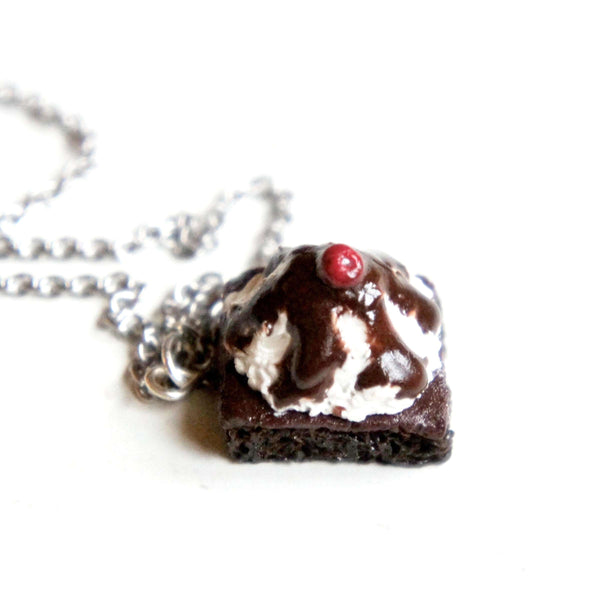 Brownie Sundae Necklace - Jillicious charms and accessories