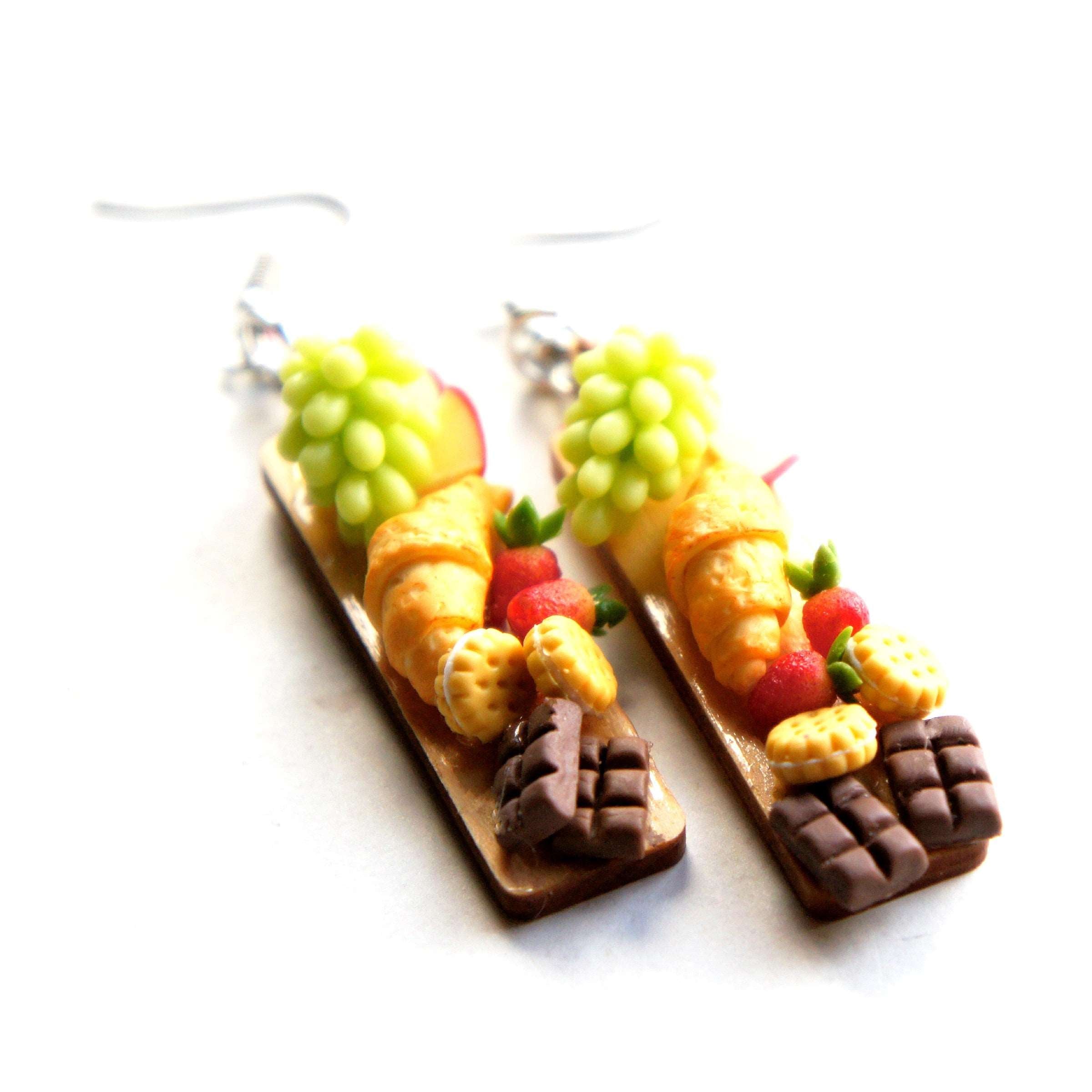 Charcuterie Board Dangle Earrings - Jillicious charms and accessories