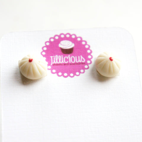 Steamed Buns Stud Earrings - Jillicious charms and accessories