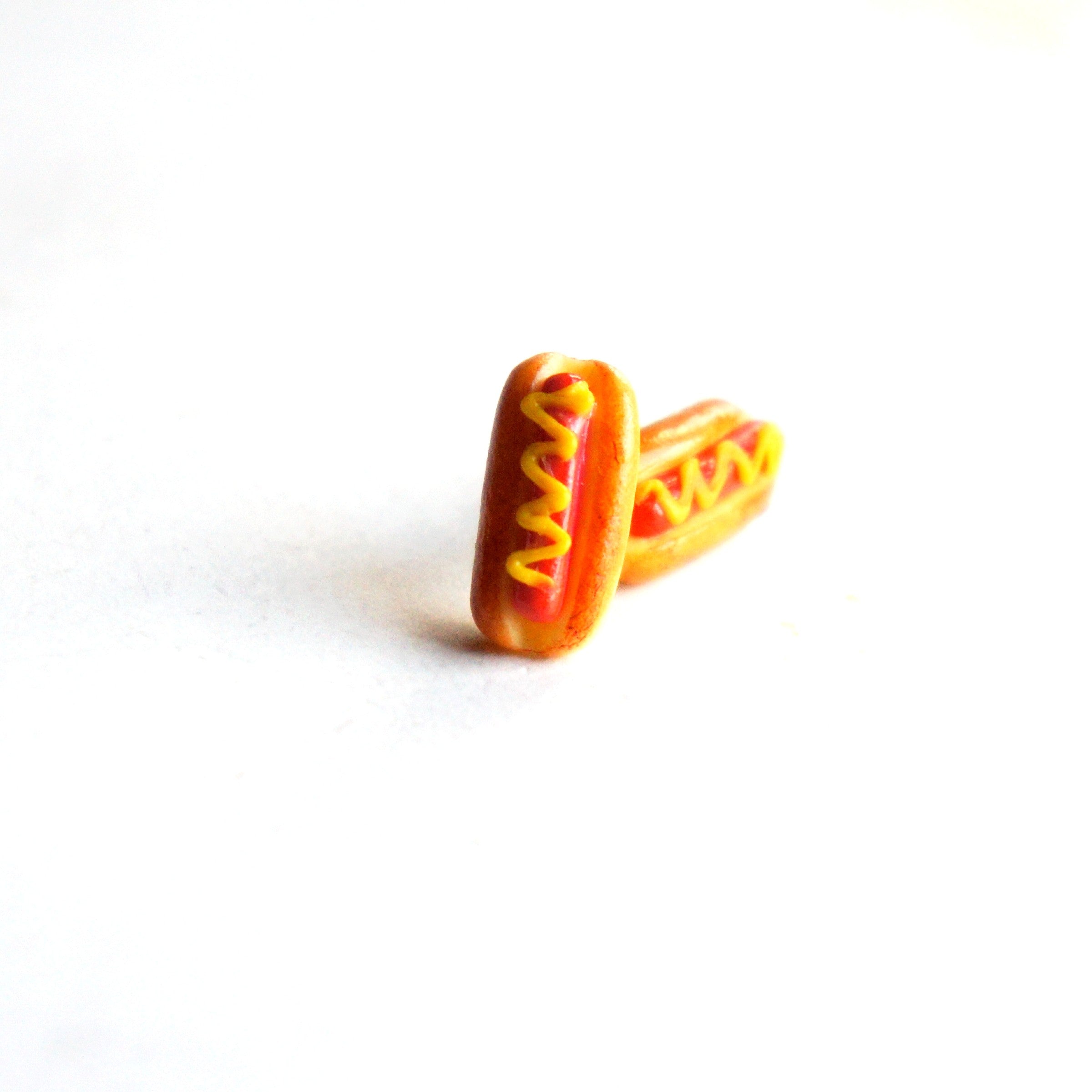 Hotdog Sandwich Earrings - Jillicious charms and accessories