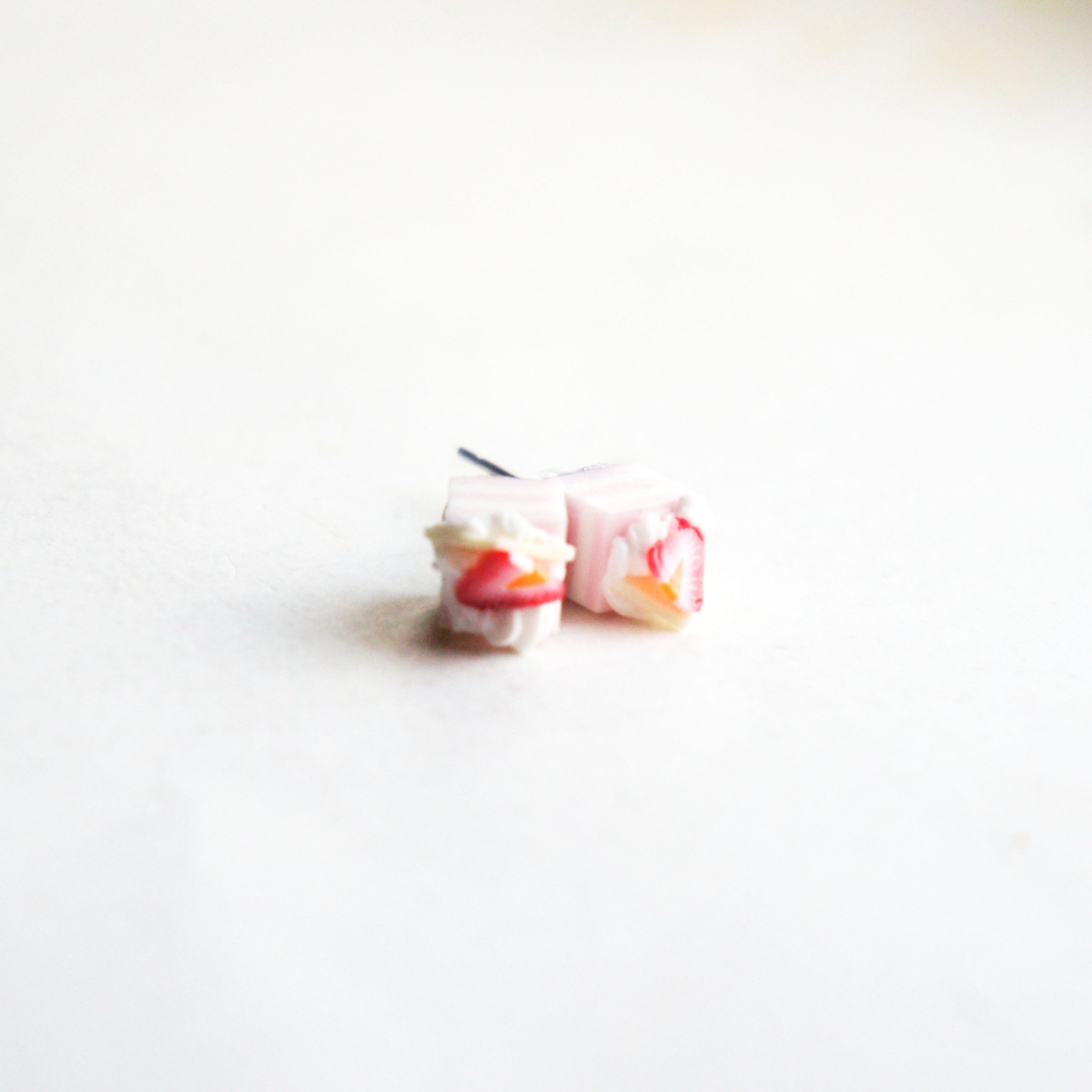 Strawberry Shortcake Stud Earrings - Jillicious charms and accessories