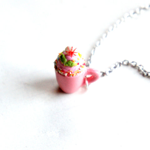 Unicorn Hot Chocolate Necklace - Jillicious charms and accessories