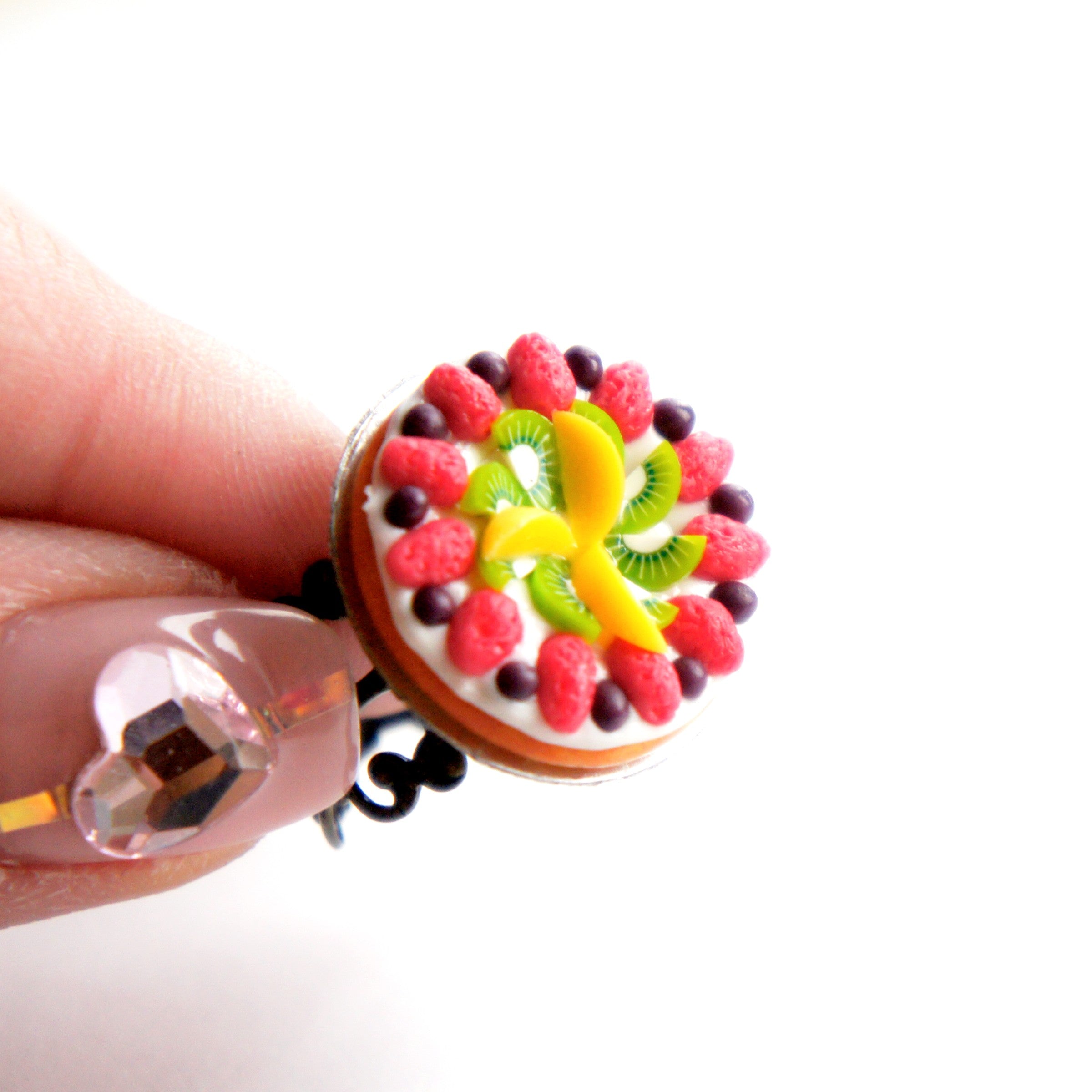Mixed Fruit Pie Ring - Jillicious charms and accessories