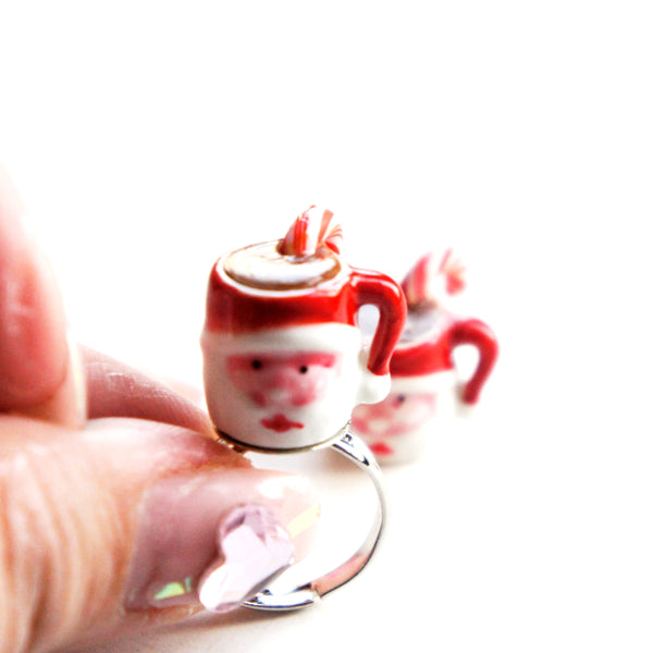 Peppermint Mocha Santa Ring - Jillicious charms and accessories