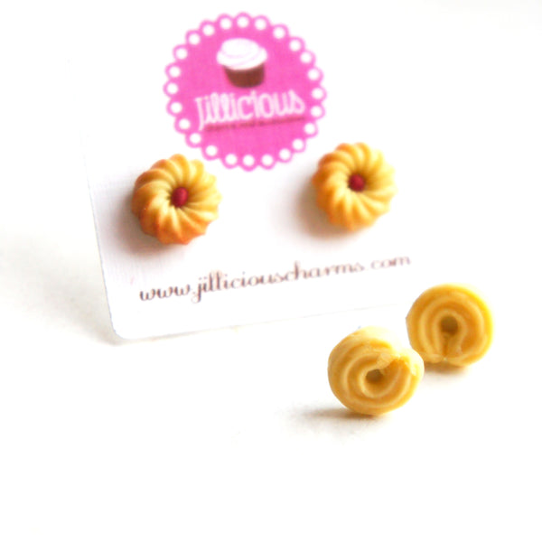 Shortbread Cookies Stud Earrings