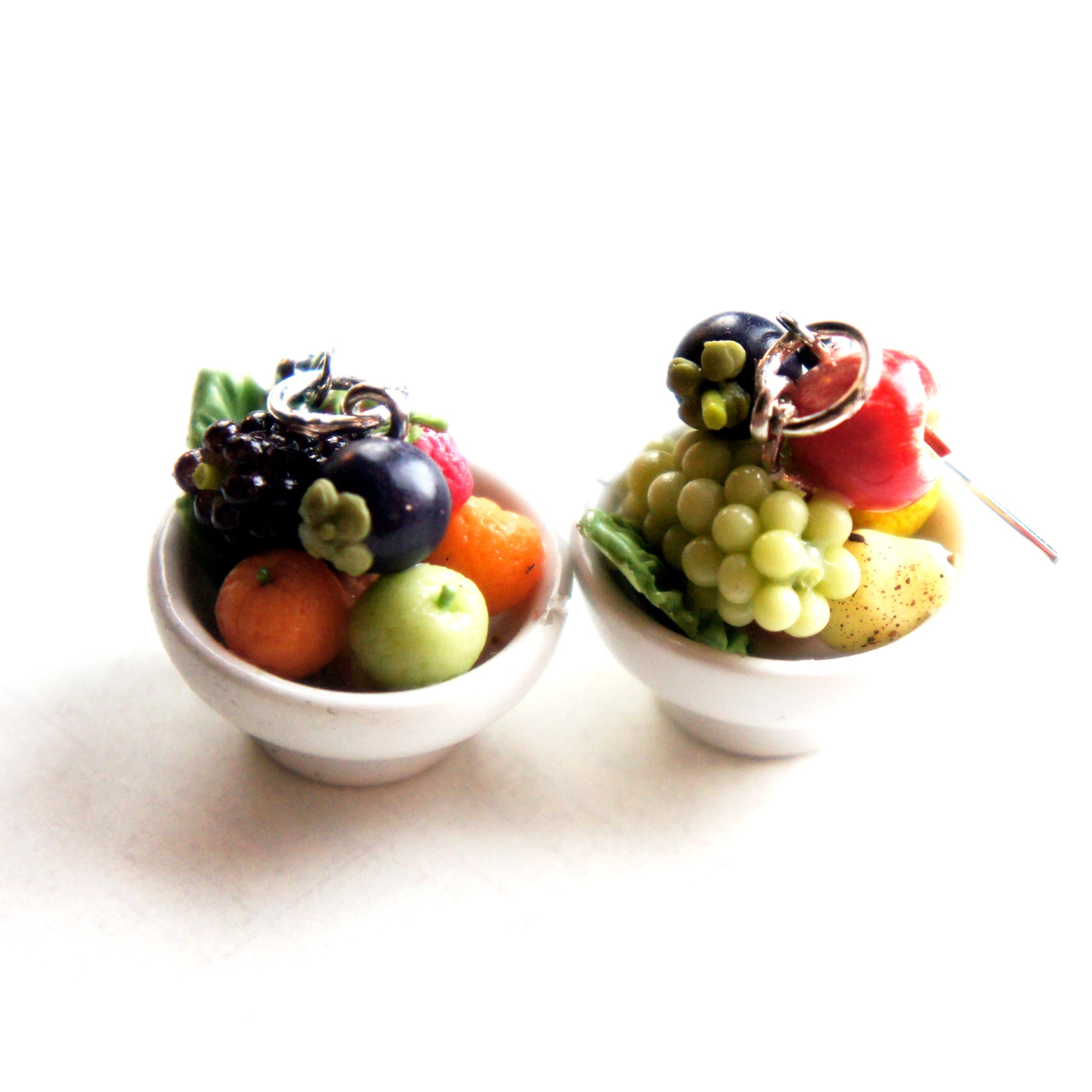 Fruit Bowl Dangle Earrings