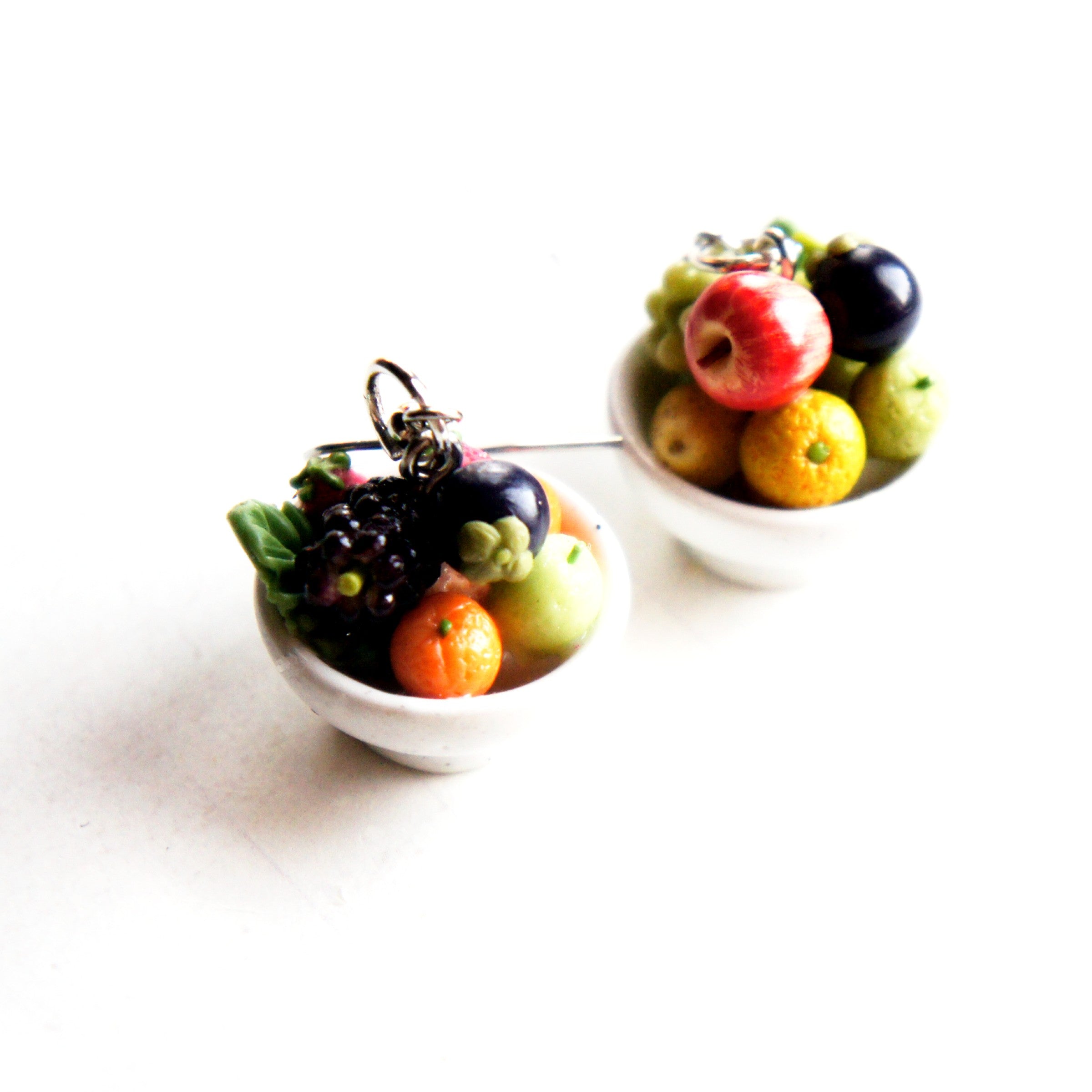 Fruit Bowl Dangle Earrings