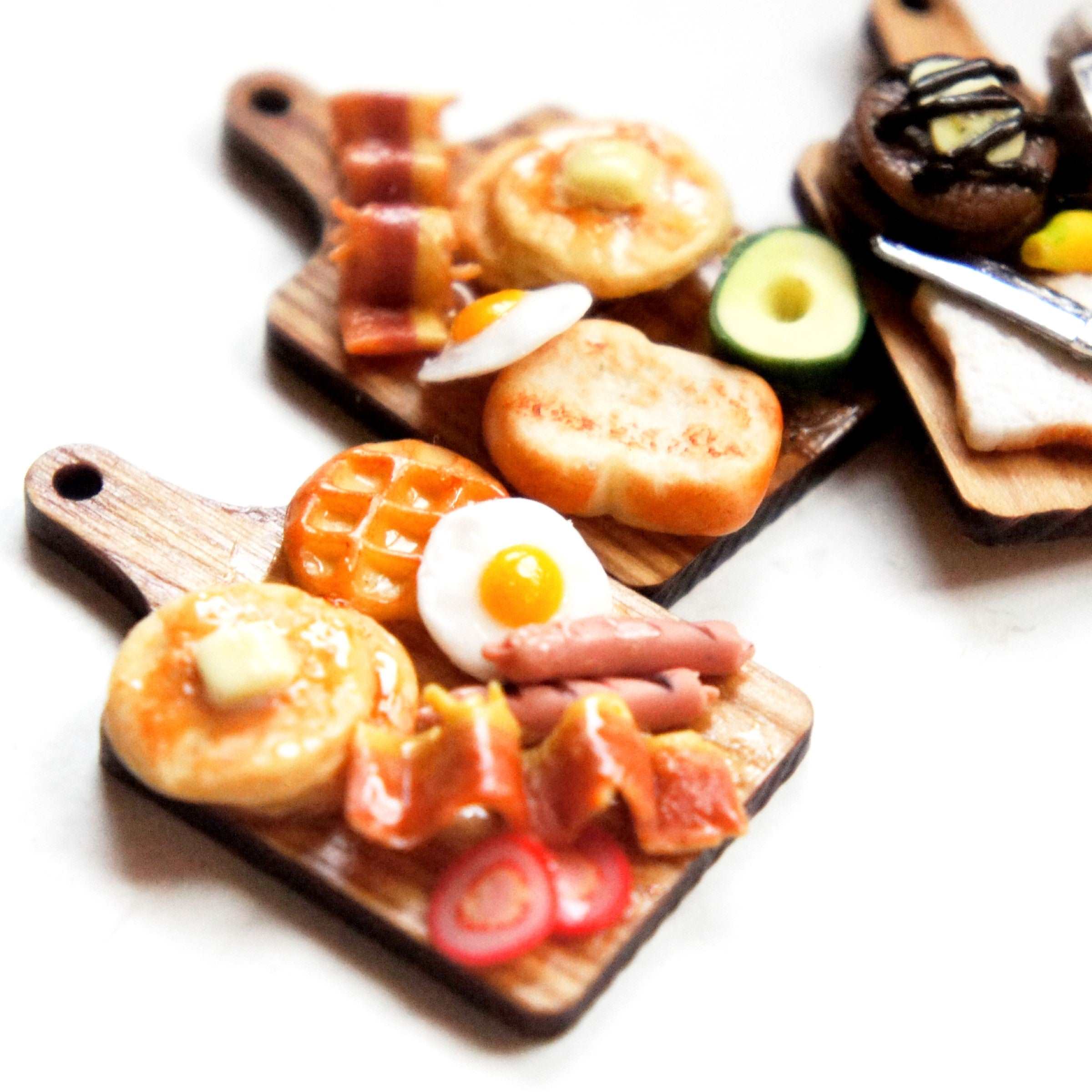 Breakfast Charcuterie Board Necklace