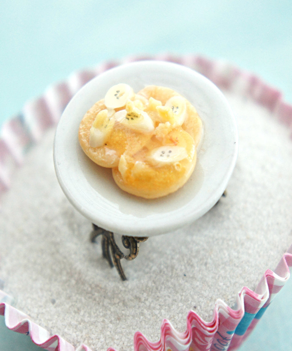 Banana Pancakes Ring - Jillicious charms and accessories