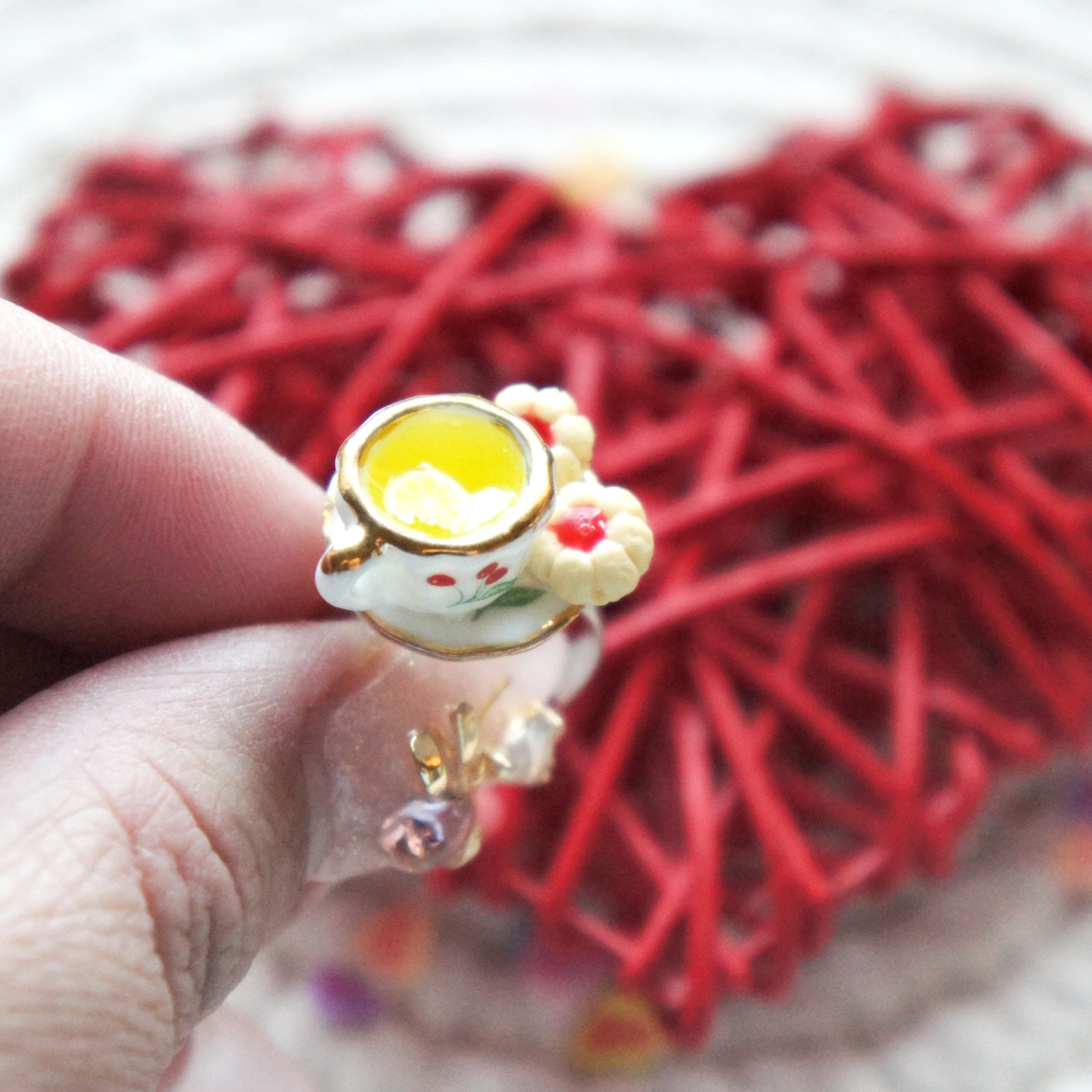 Lemon tea and Cookies Ring