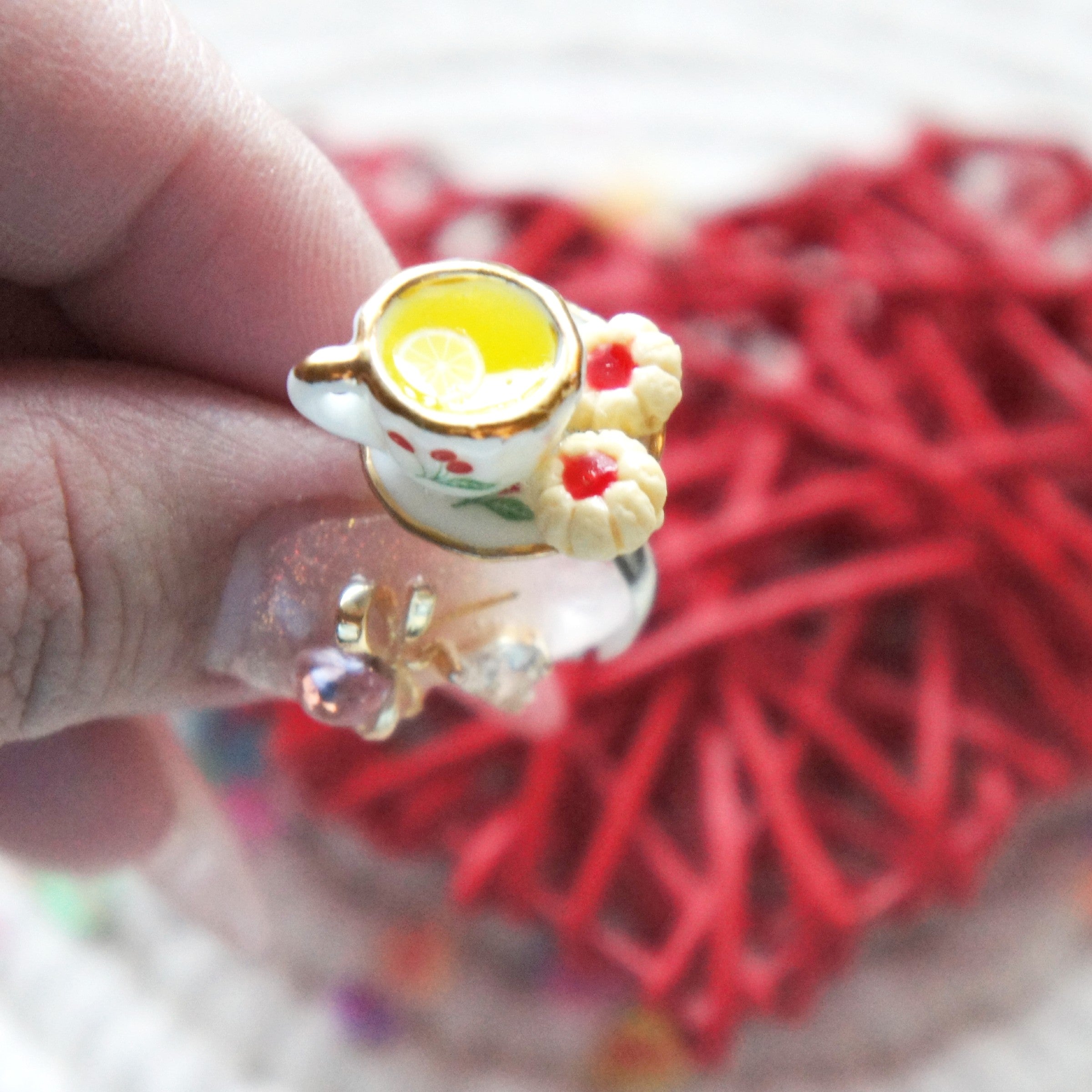 Lemon tea and Cookies Ring