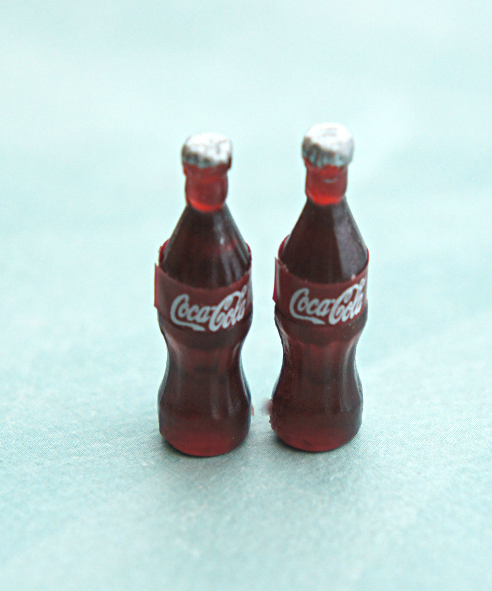 coke bottle earrings - Jillicious charms and accessories