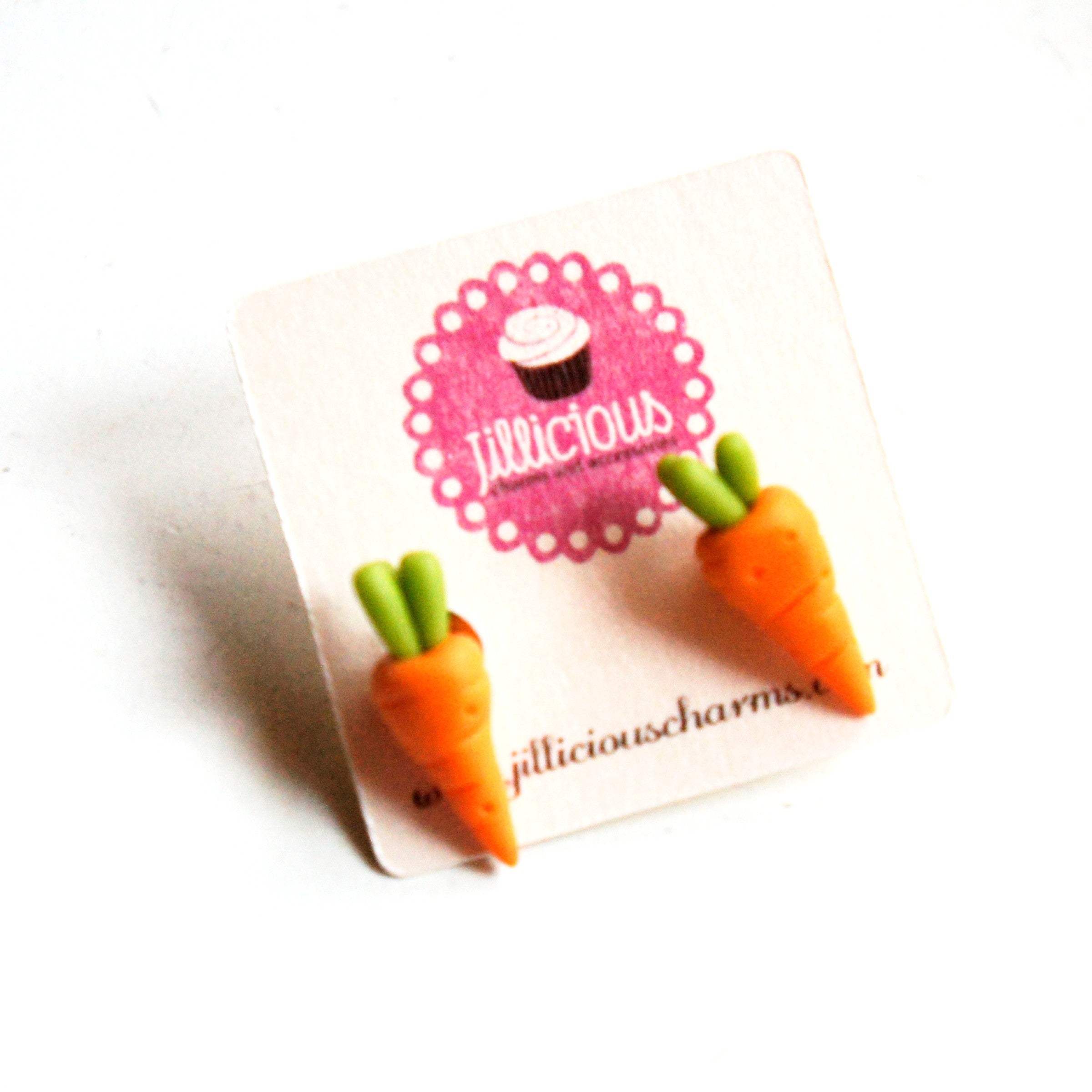 Carrot Stud Earrings