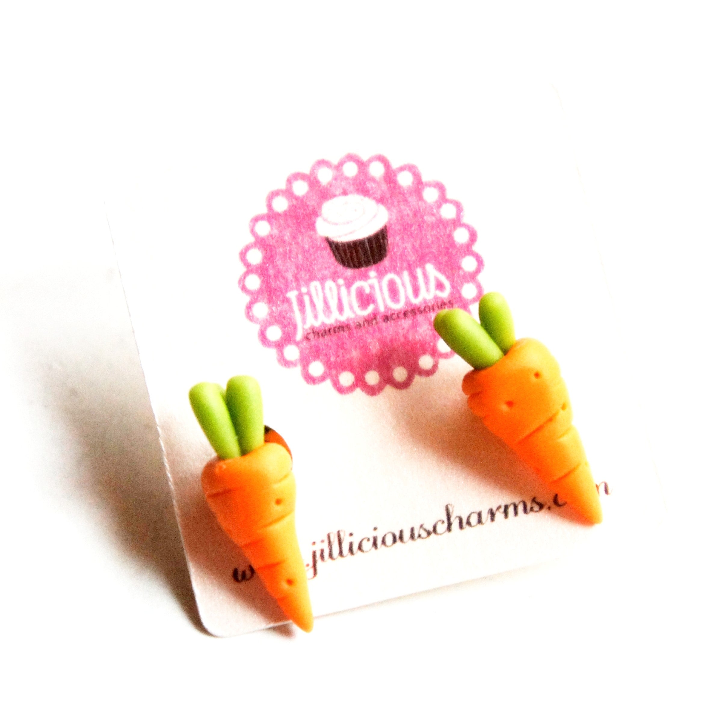 Carrot Stud Earrings
