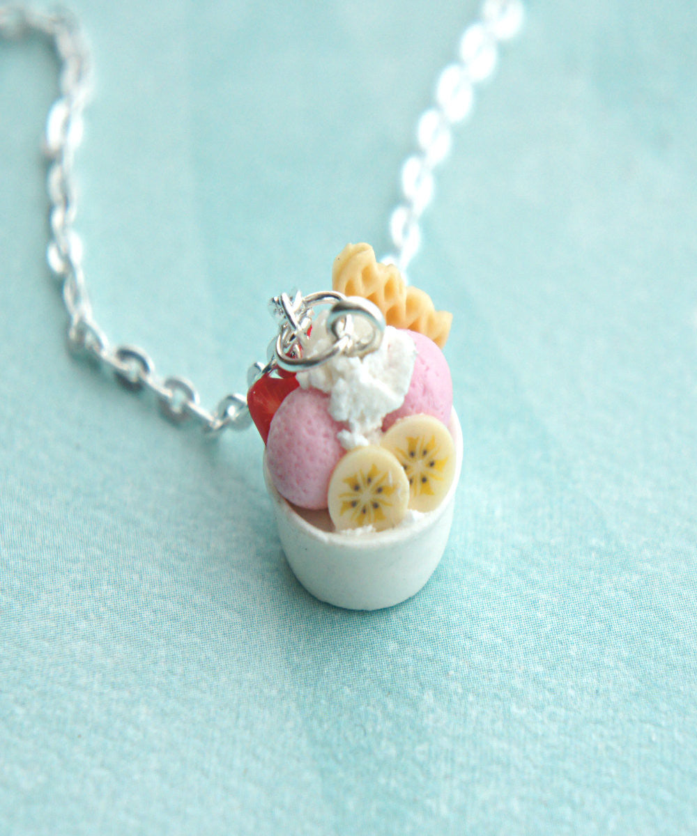 frozen yogurt necklace - Jillicious charms and accessories