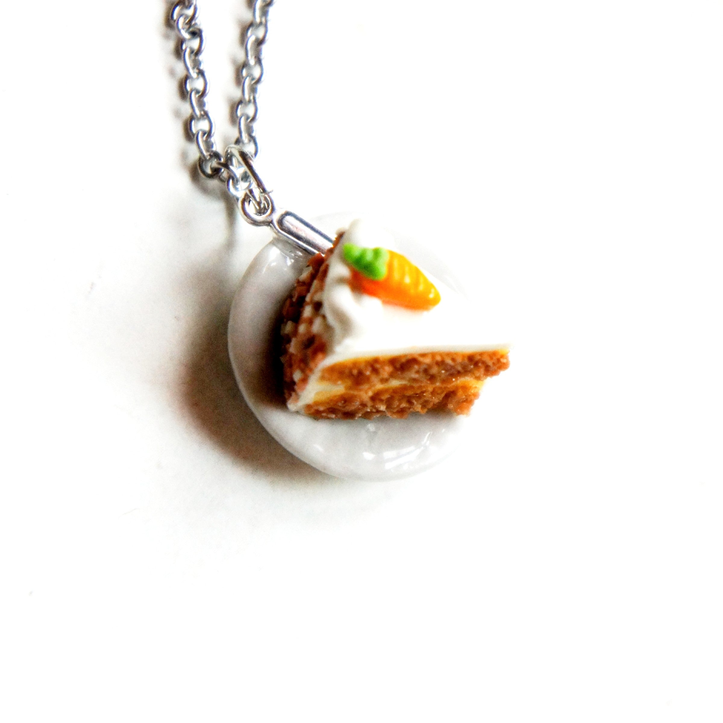 Carrot Cake Necklace