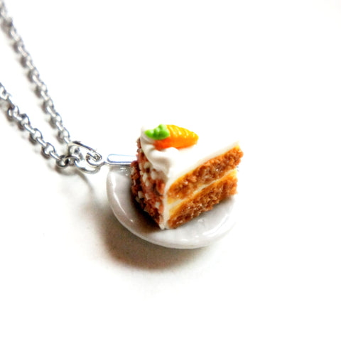 Carrot Cake Necklace