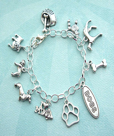 dog lover charm bracelet - Jillicious charms and accessories