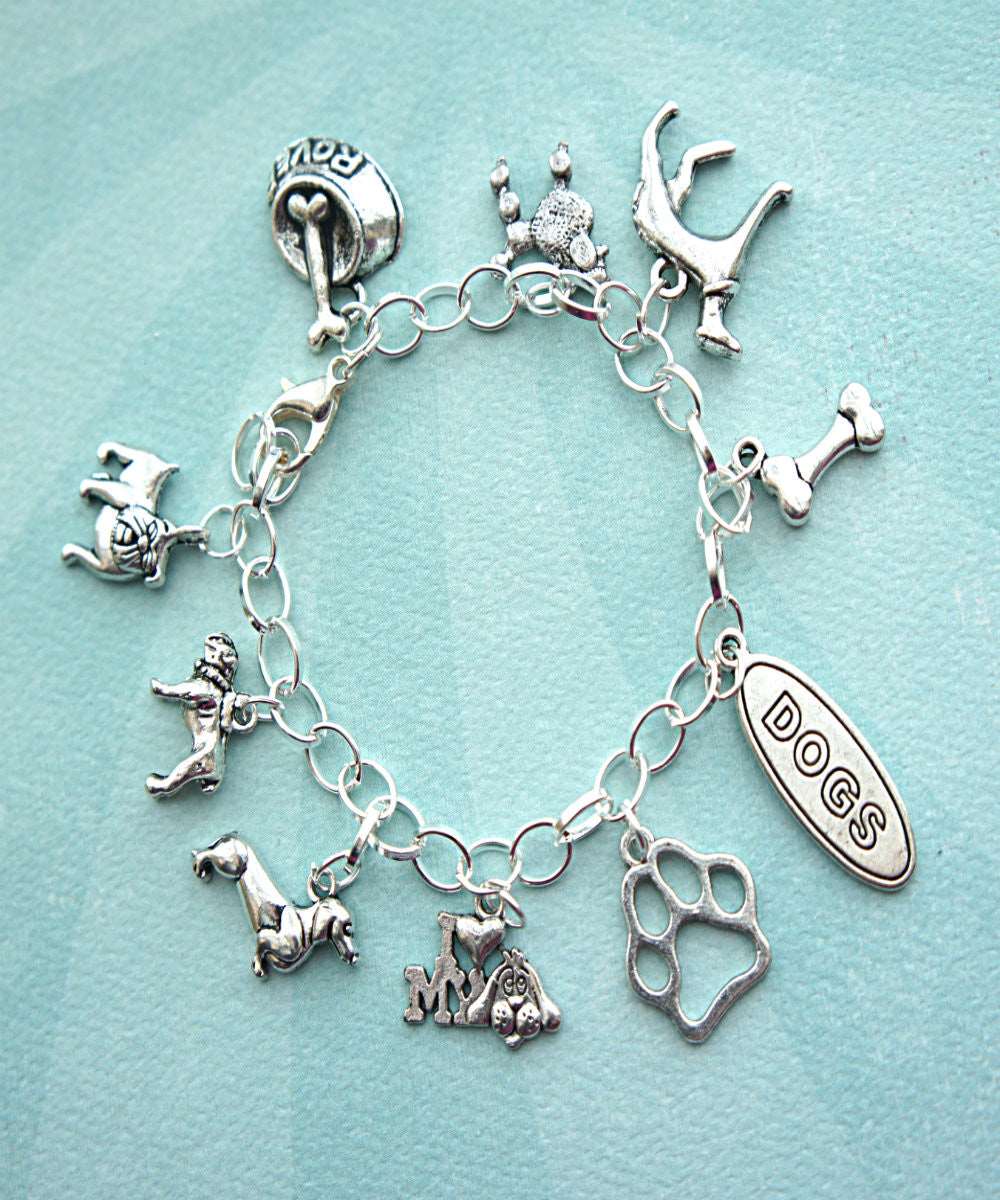 dog lover charm bracelet - Jillicious charms and accessories