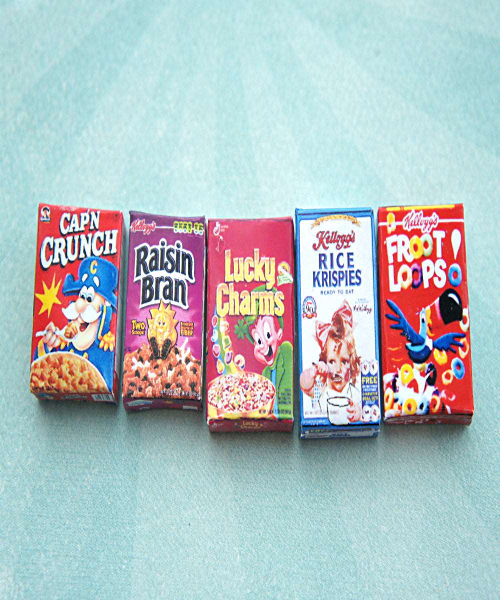cereal box necklace - Jillicious charms and accessories