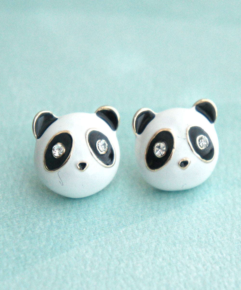 Panda Stud Earrings - Jillicious charms and accessories