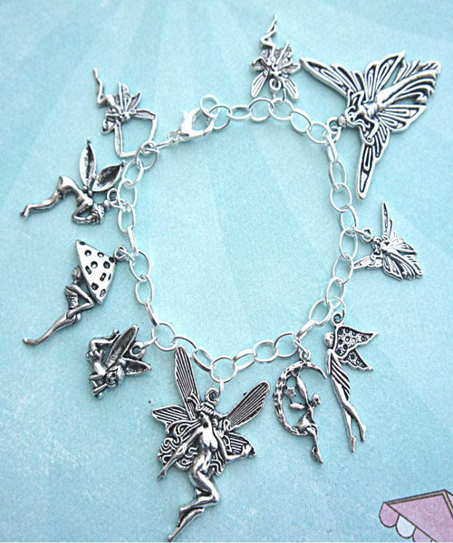 fairies charm bracelet - Jillicious charms and accessories