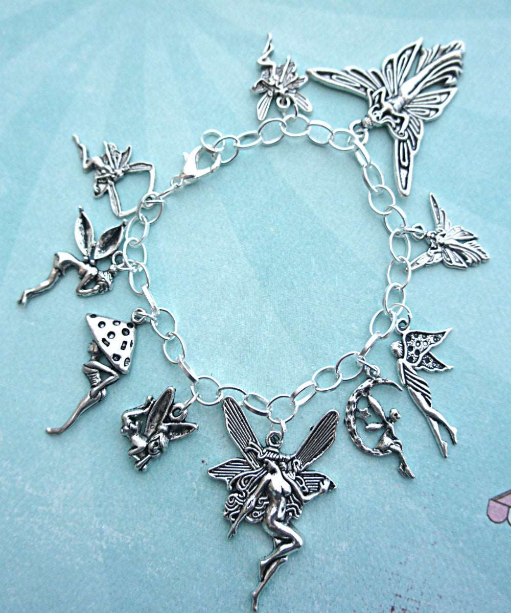 fairies charm bracelet - Jillicious charms and accessories