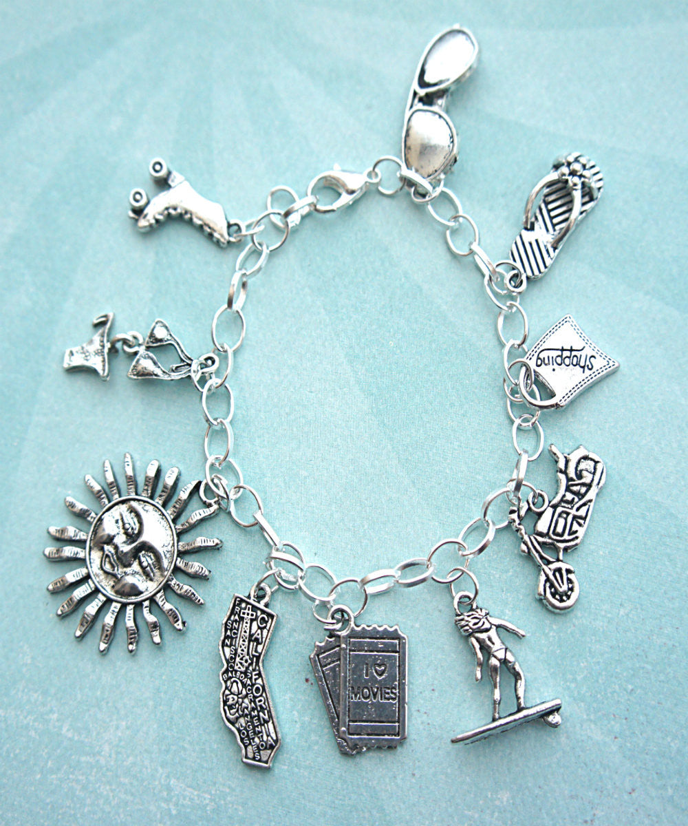 Sunny California Charm Bracelet - Jillicious charms and accessories