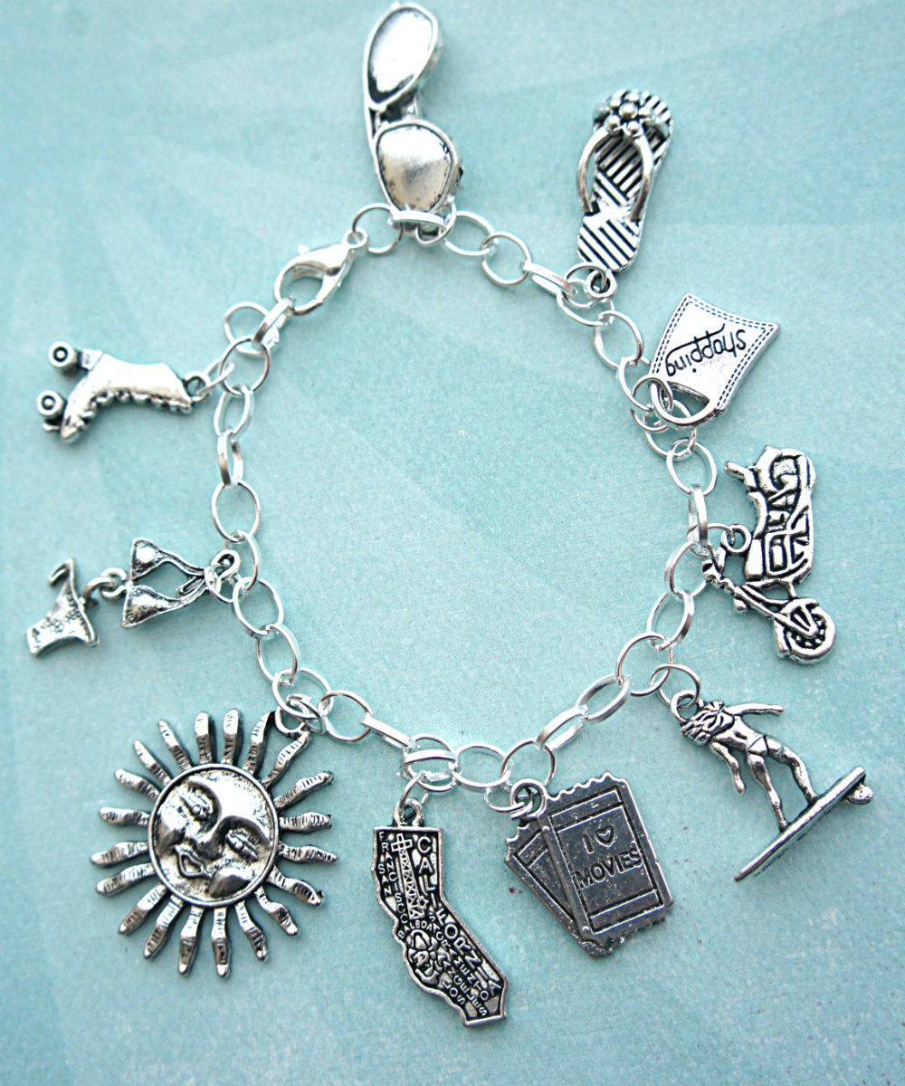Sunny California Charm Bracelet - Jillicious charms and accessories
