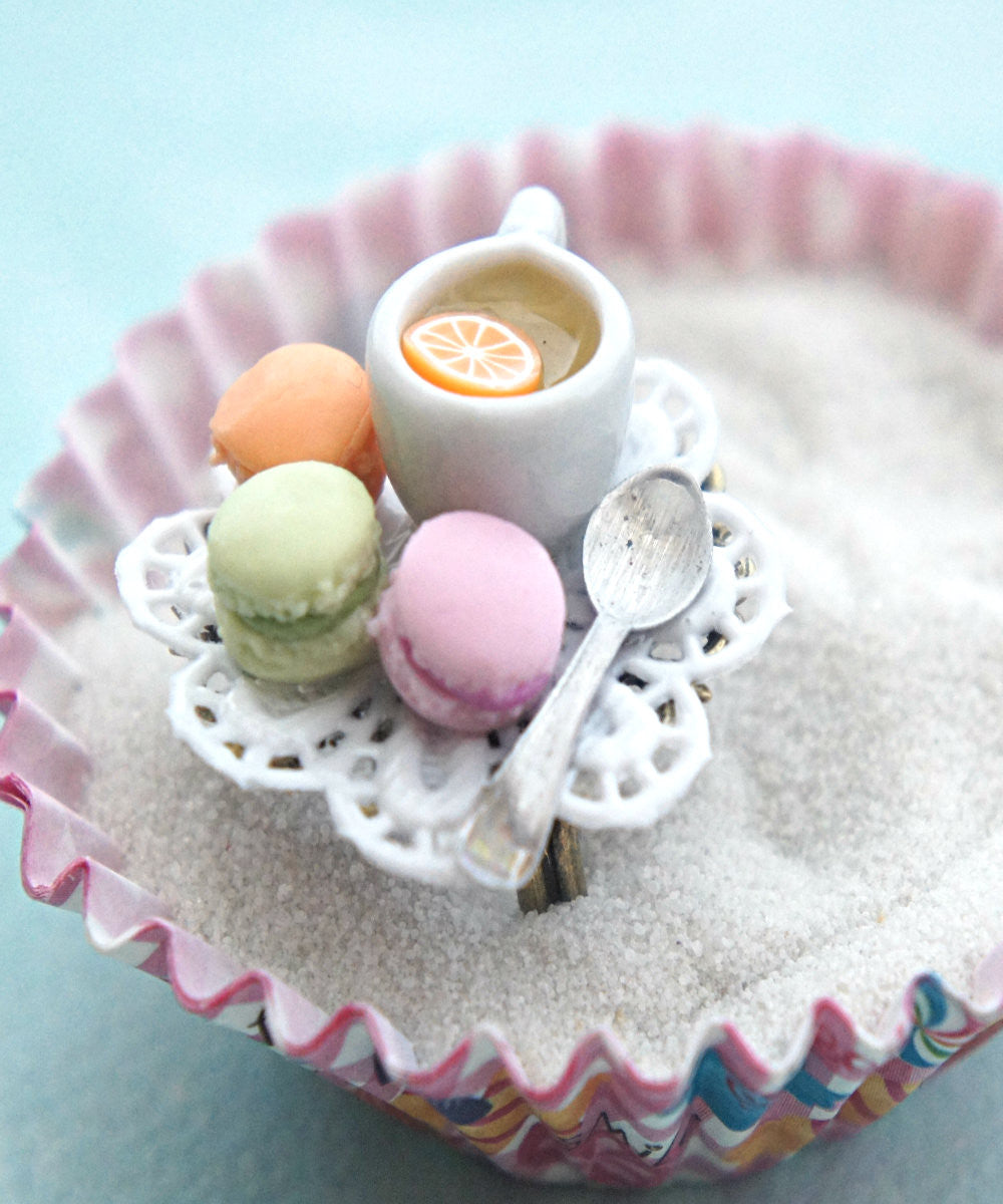 french macarons and tea ring - Jillicious charms and accessories