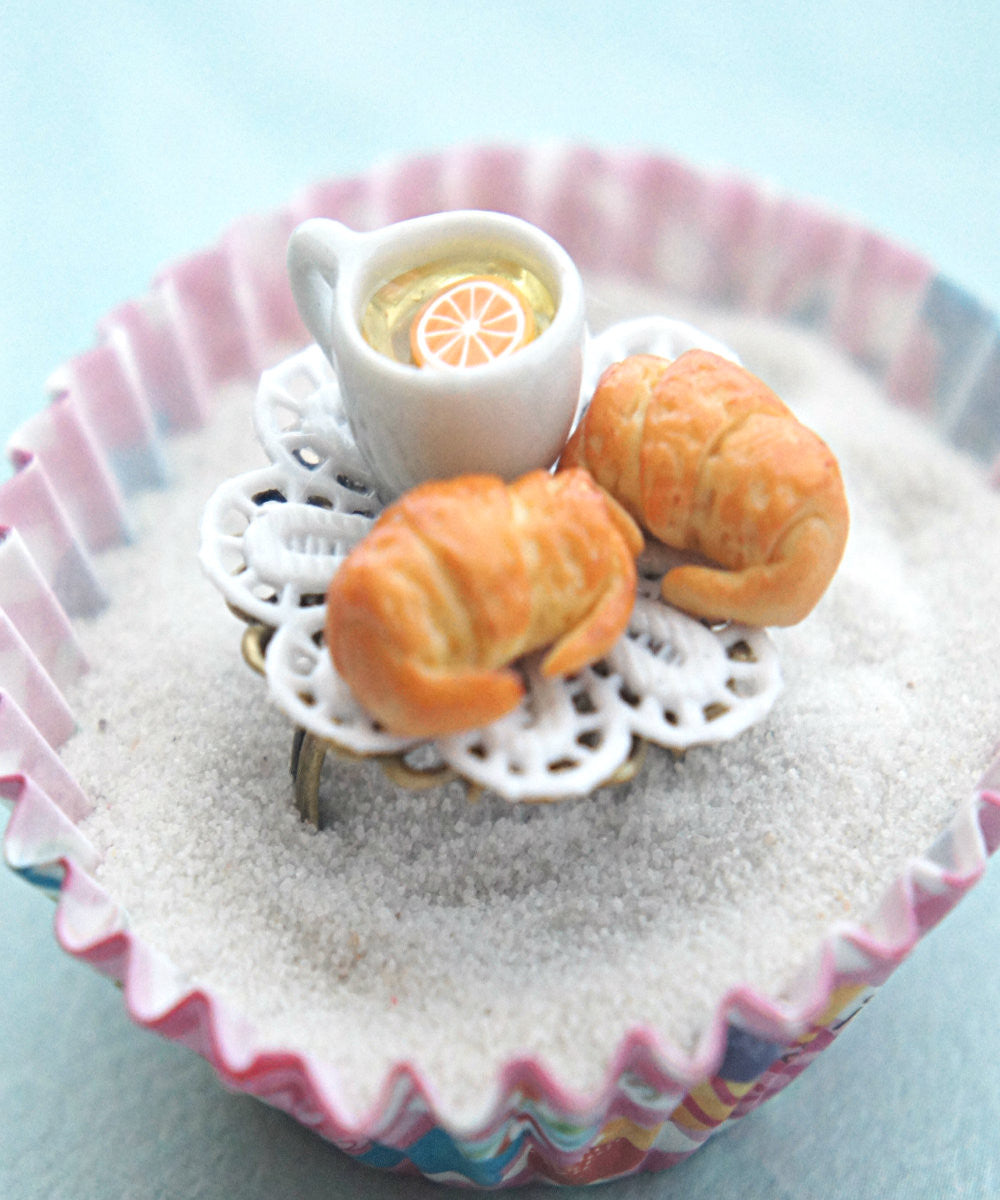 croissants and tea ring - Jillicious charms and accessories