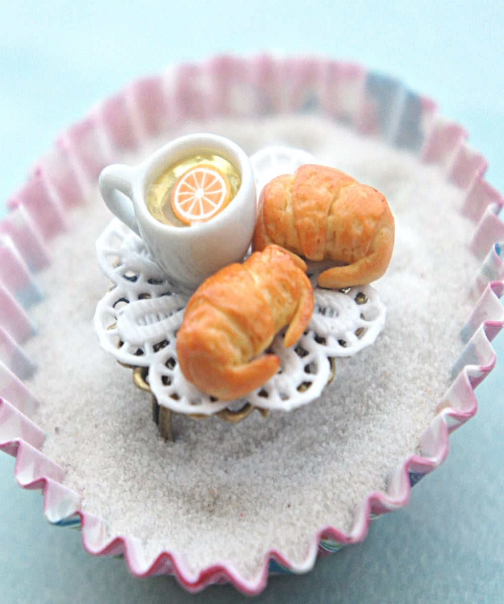 croissants and tea ring - Jillicious charms and accessories