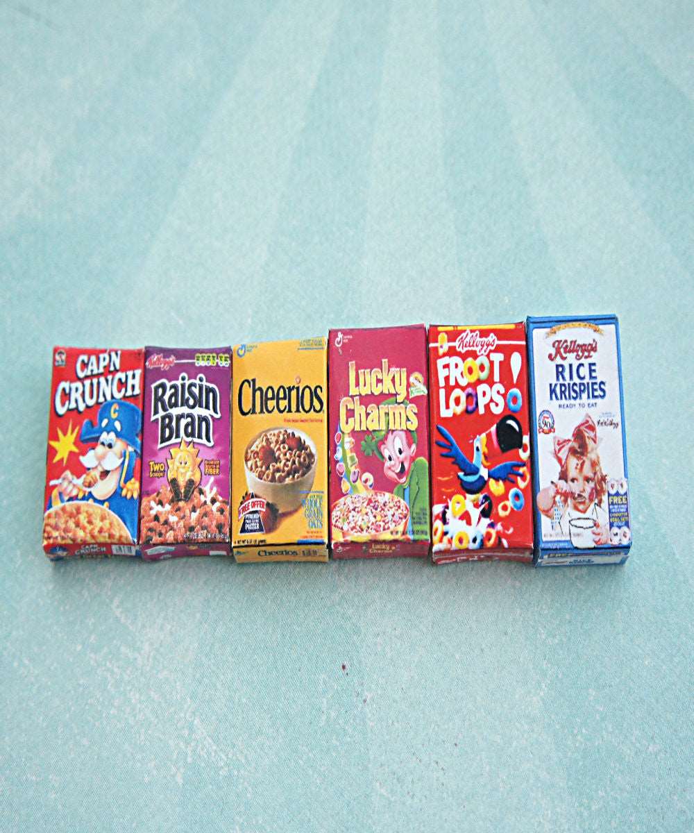 cereal box necklace - Jillicious charms and accessories