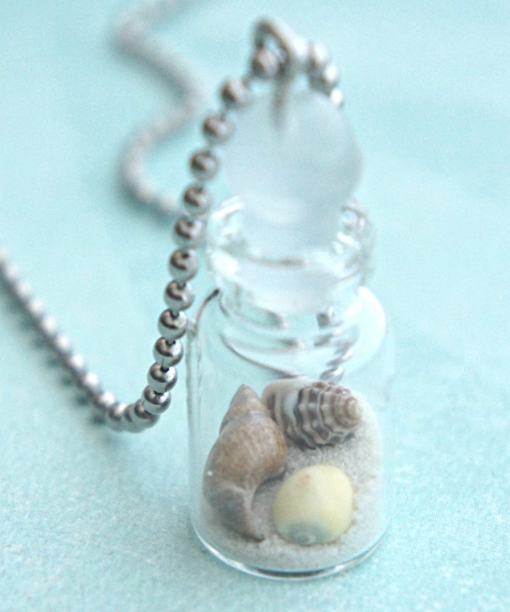 Beach in a Bottle Necklace - Jillicious charms and accessories