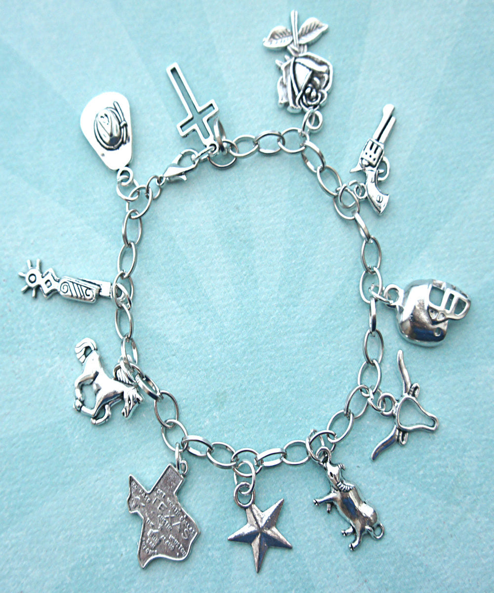 Texas Charm Bracelet - Jillicious charms and accessories