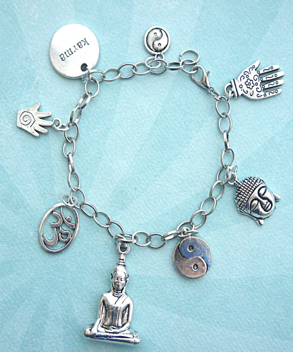 Meditation Charm Bracelet - Jillicious charms and accessories