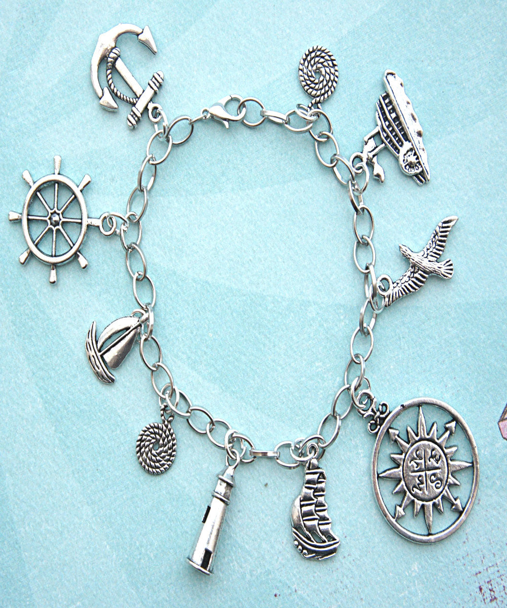 Nautical Charm Bracelet - Jillicious charms and accessories