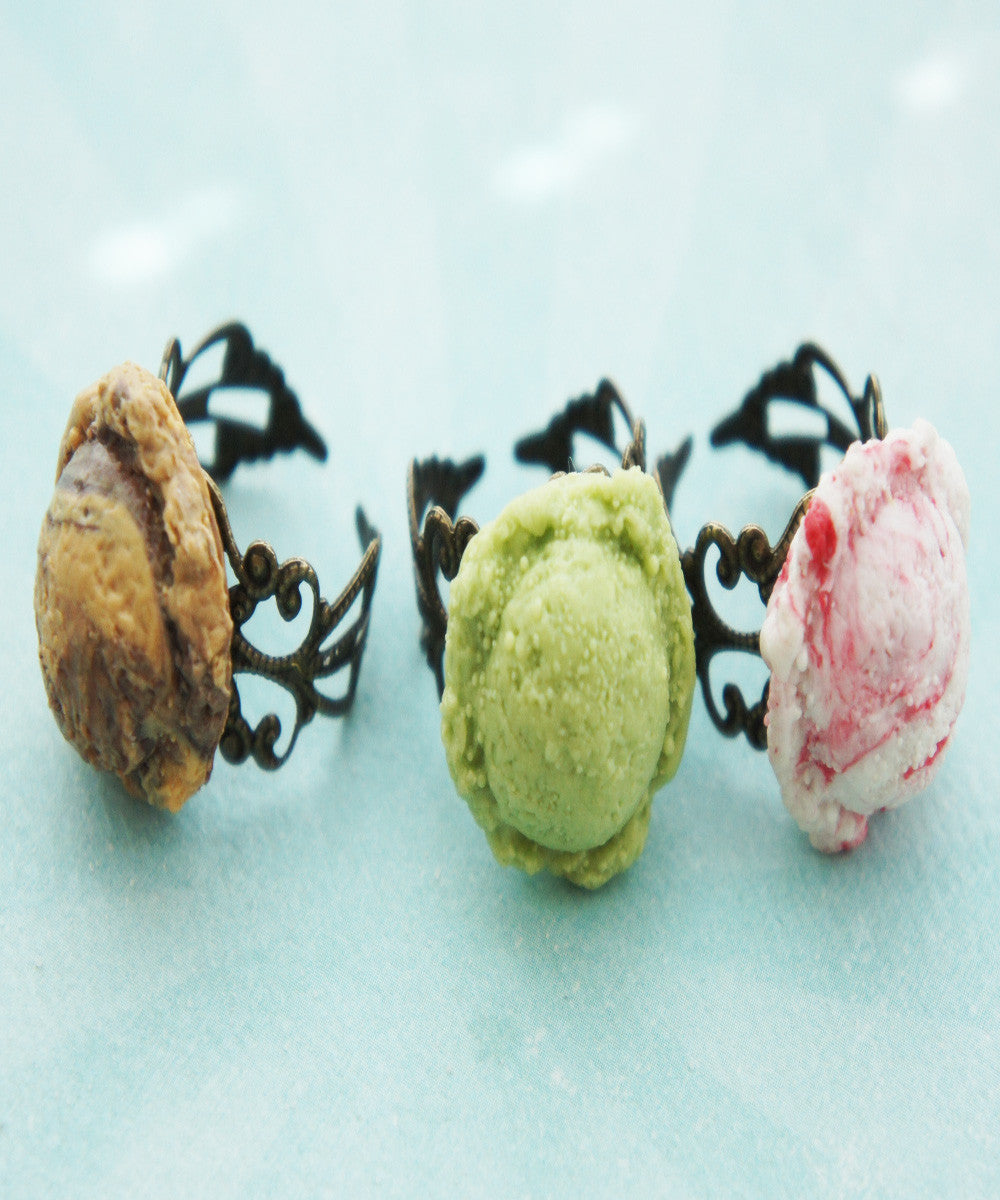 Ice Cream Scoop Ring - Jillicious charms and accessories