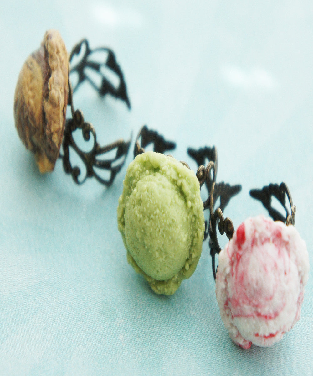 Ice Cream Scoop Ring - Jillicious charms and accessories