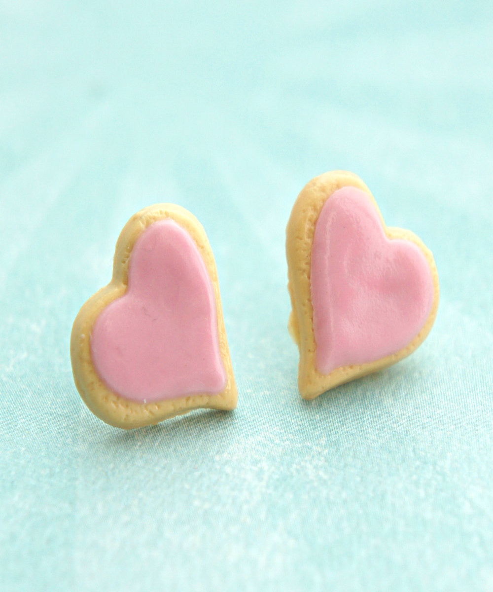 Heart Sugar Cookies Earrings - Jillicious charms and accessories