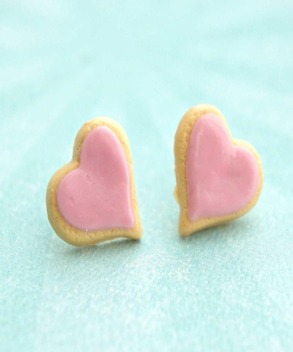 Heart Sugar Cookies Earrings - Jillicious charms and accessories