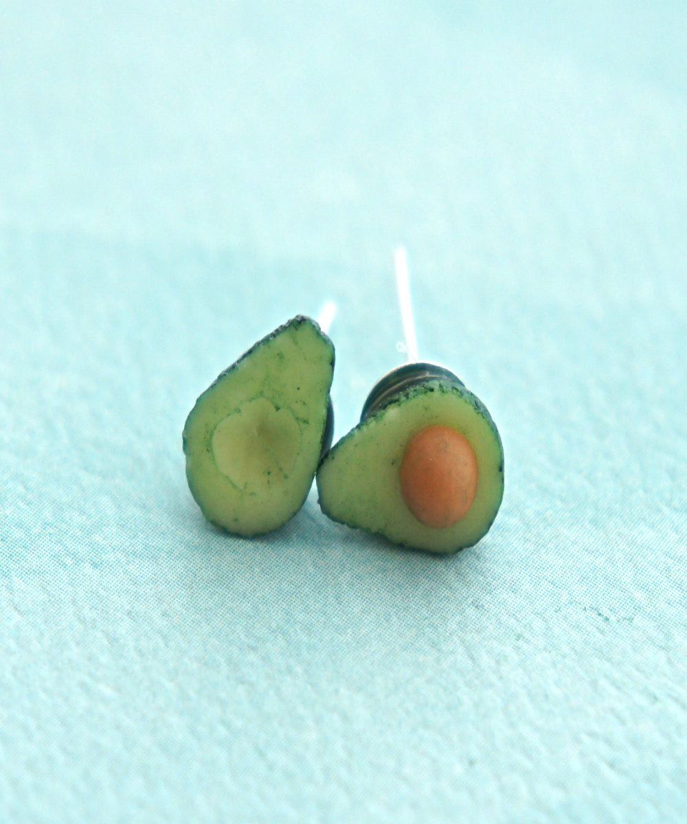 Avocado Stud Earrings - Jillicious charms and accessories