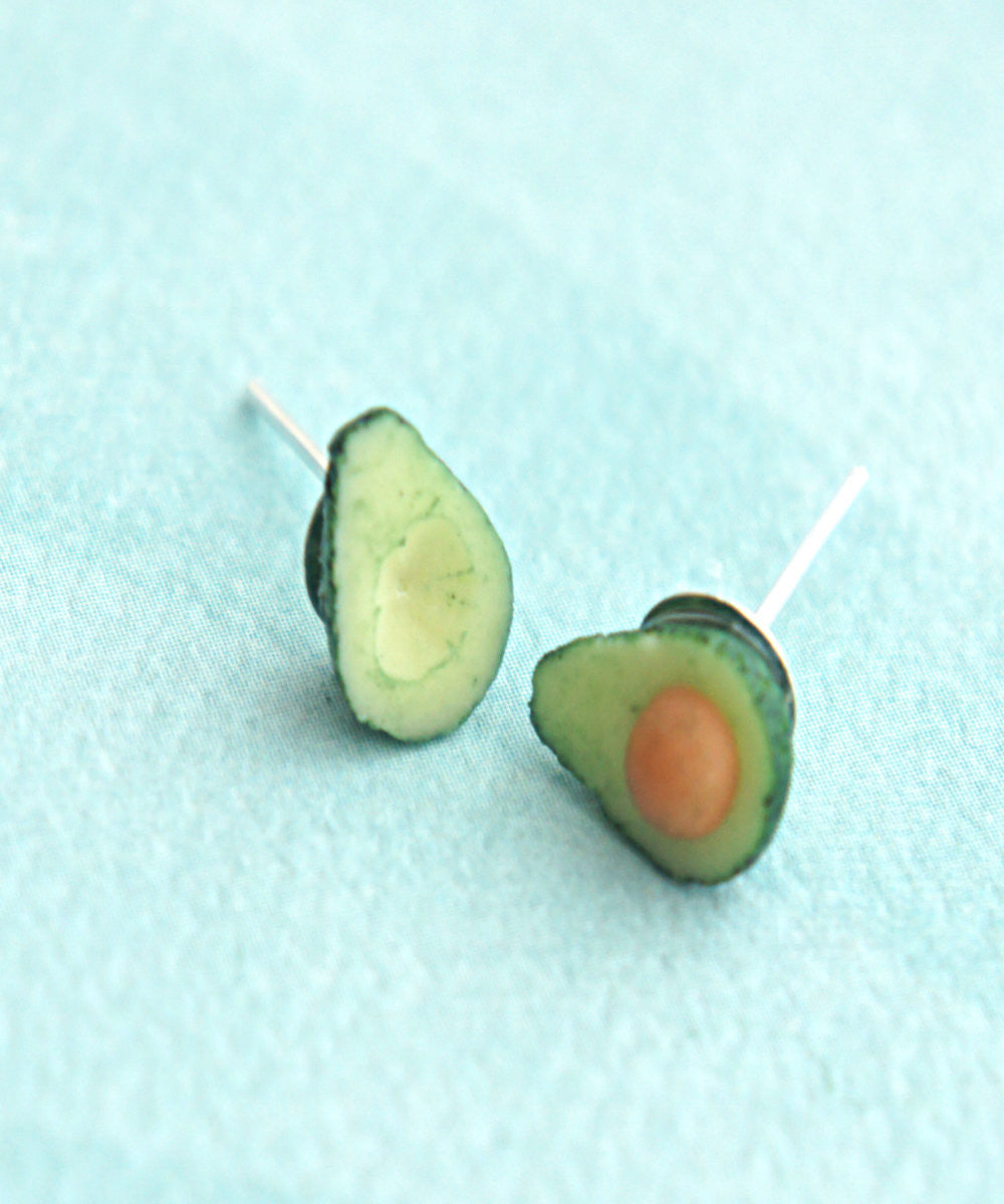 Avocado Stud Earrings - Jillicious charms and accessories