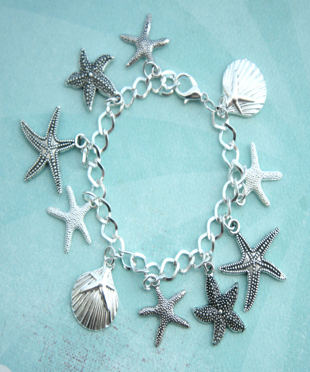 Seashells Charm Bracelet - Jillicious charms and accessories
